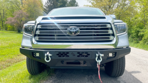 Toyota Tundra Front Bumper - Fishbone Offroad - Winch Bumper - Black Texture - `14-`21 Toyota Tundra Front Bumper - Fishbone Offroad - Winch Bumper - Black Texture - `14-`21